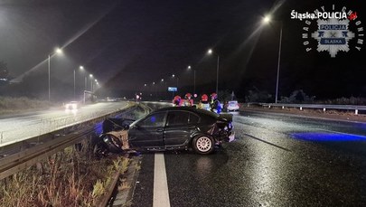 Tragiczny wypadek na A4. Zginął 19-latek, jego ojciec w ciężkim stanie