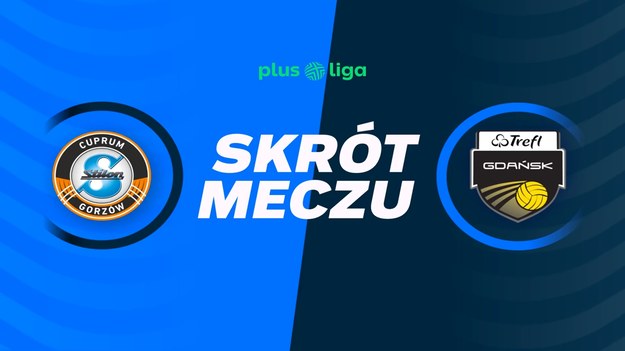 Skrót meczu Cuprum Stilon Gorzow - Trefl Gdańsk.

