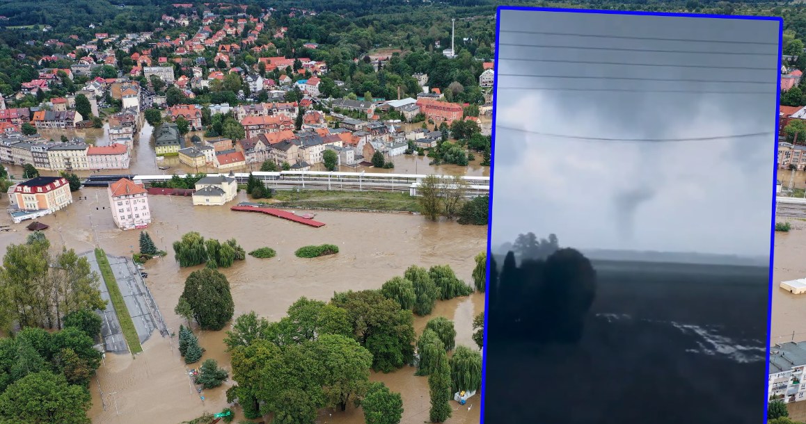  Boris nie hamuje. Trąba powietrzna w Wielkopolsce