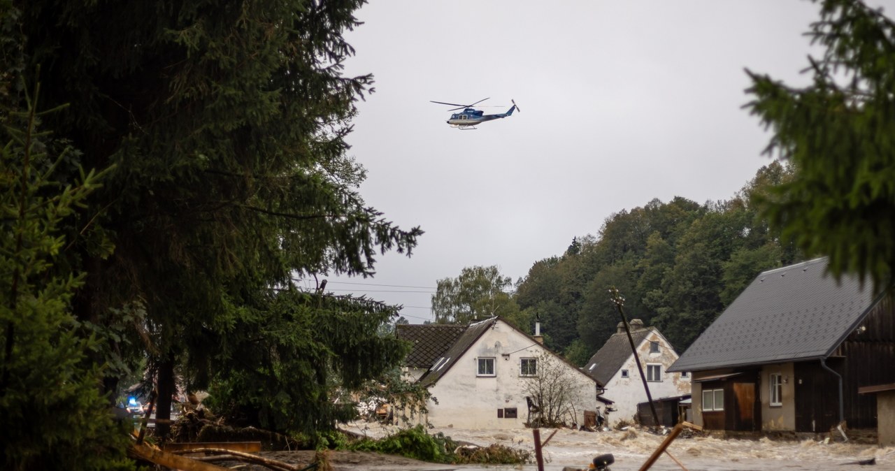  Dramatyczna sytuacja w Czechach. Jesenik pod wodą