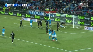 Cagliari Calcio - SSC Napoli. Skrót meczu. WIDEO (Eleven Sports)