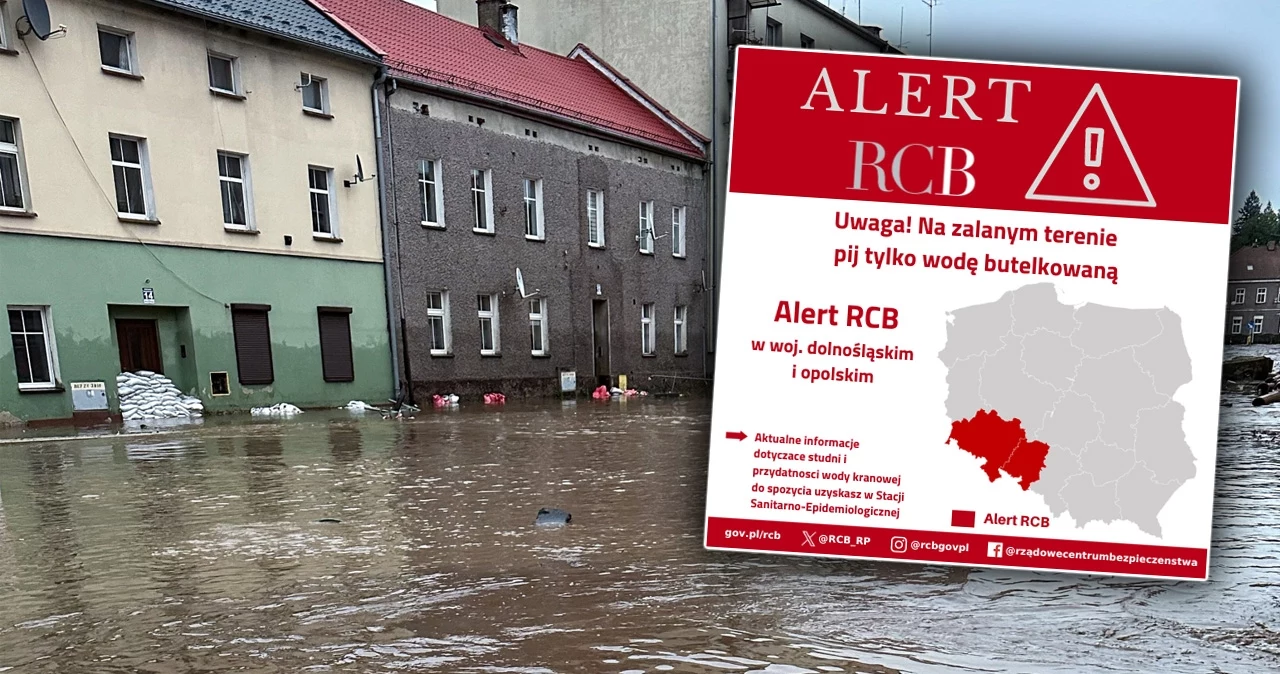 Alert RCB dotyczący wody pitnej