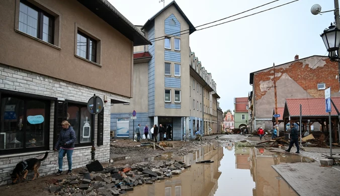 Katastrofalne zniszczenia. Tak wygląda Lądek-Zdrój po przejściu fali 