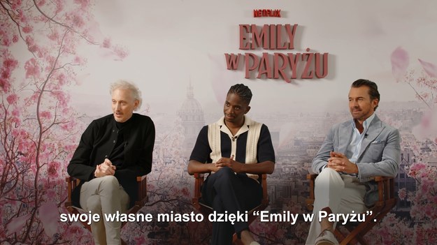 Podczas wizyty w Krakowie gwiazdy serialu Netfliksa opowiedziały Interii o kulisach pracy na planie „Emily w Paryżu” oraz tym, co stoi za sukcesem serialu i dlaczego praca przy nim jest taka fajna.