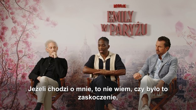 Dla Juliena (Samuel Arnold) czwarty sezon „Emily w Paryżu” to czas zmian. Antoine (William Abadie) przeżywa również interesujący okres w życiu prywantmy, a Luc (Bruno Gouery) wspiera Emily (Lily Collins) w jej weekendowym wypadzie do Krakowa. Co najbardziej zaskoczyło aktorów w czwartym sezonie?