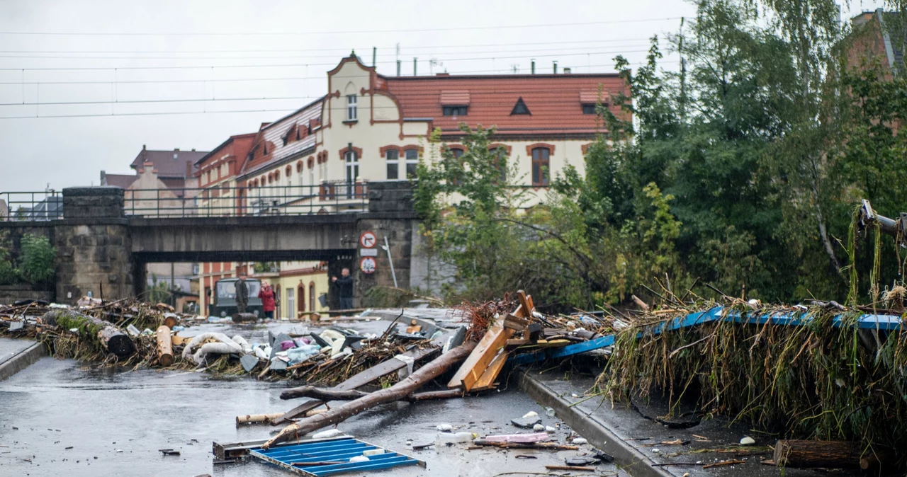 Kłodzko po powodzi. Rząd podjął decyzję ws. stanu klęski żywiołowej