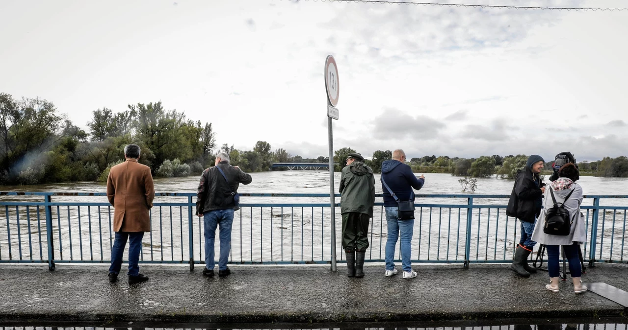 Powódź. Przejście graniczne Chalupki - Bohumin