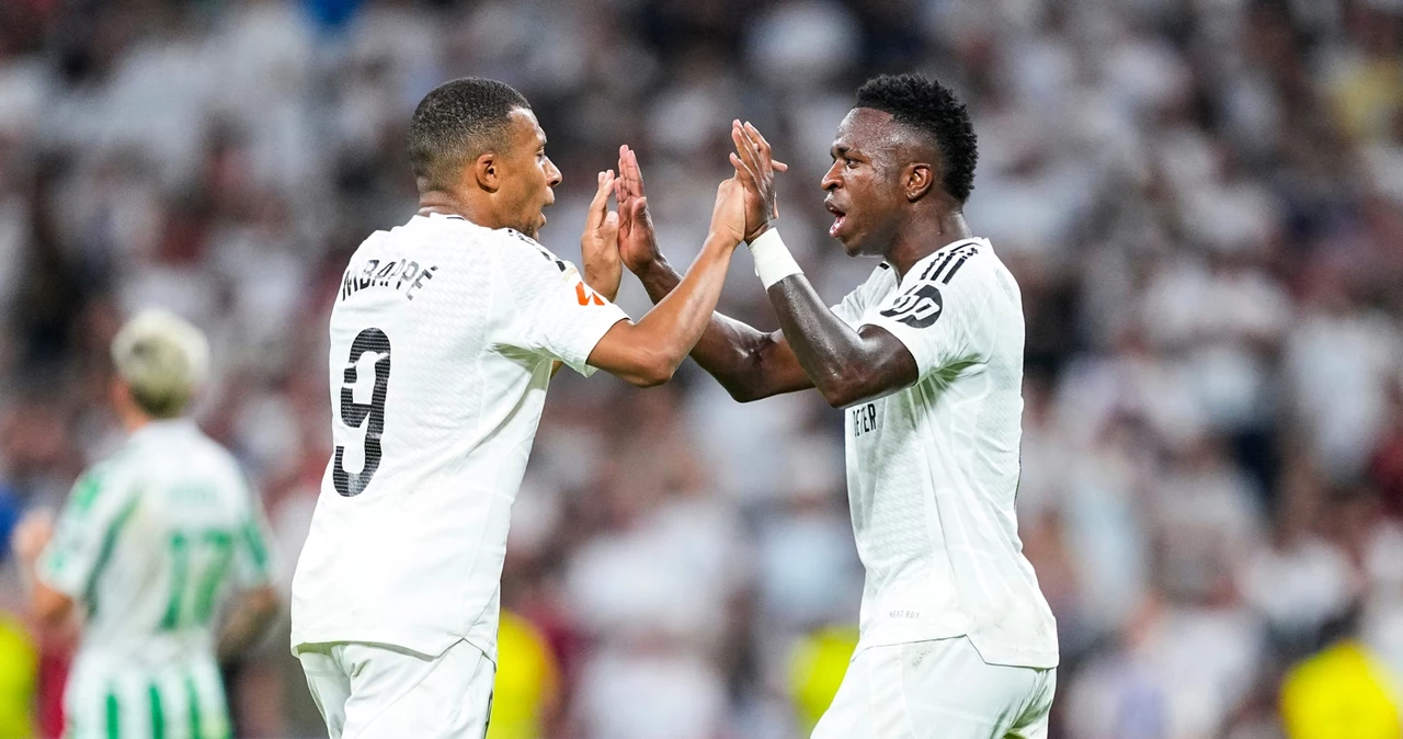 Kylian Mbappe i Vinicius Junior (Real)