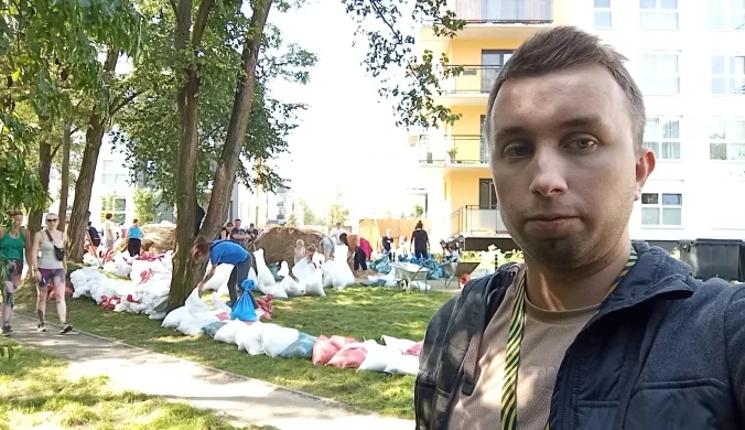 Woda może zalać to osiedle