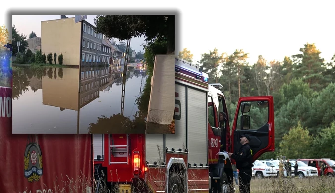 Woda wdarła się do miasta, ewakuują mieszkańców. Gorzkie słowa burmistrza