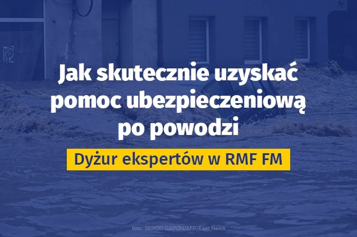 Powódź zniszczyła Wasz dom, woda zalała gospodarstwo lub samochód i nie wiecie, jak ubiegać się o pieniądze z ubezpieczenia? To właśnie z myślą o Was uruchomiamy dyżur ekspertów. W czwartek pod telefonem do Waszej dyspozycji są specjaliści z Biura Rzecznika Finansowego. Podpowiedzą, jak przejść procedurę konieczną do uzyskania odszkodowania, poradzą i odpowiedzą na pytania. Poniżej znajdziecie informację, jak się z nimi skontaktować.