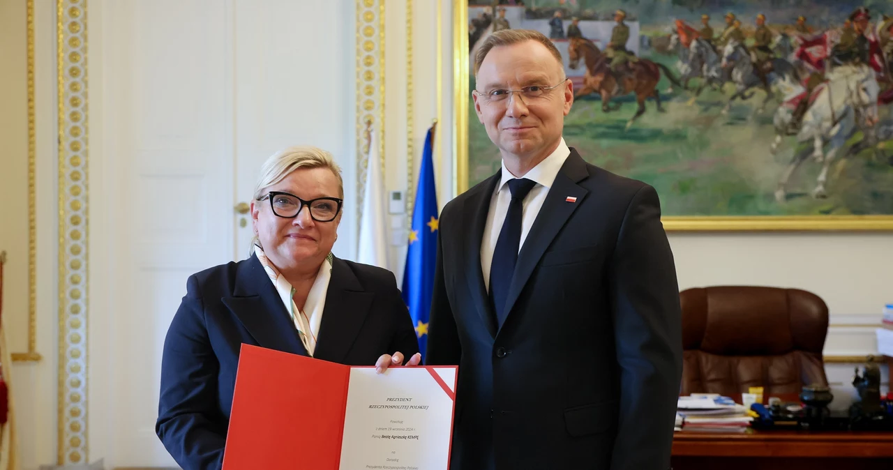 Beata Kempa z nominacją od prezydenta Andrzeja Dudy. Będzie jego doradcą