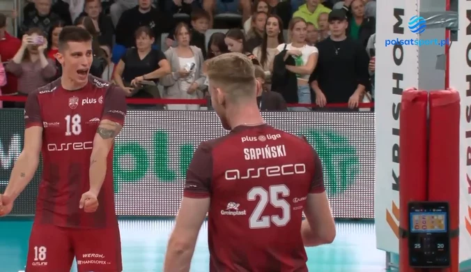 Barkom Każany Lwów - Asseco Resovia Rzeszów. Skrót meczu. WIDEO