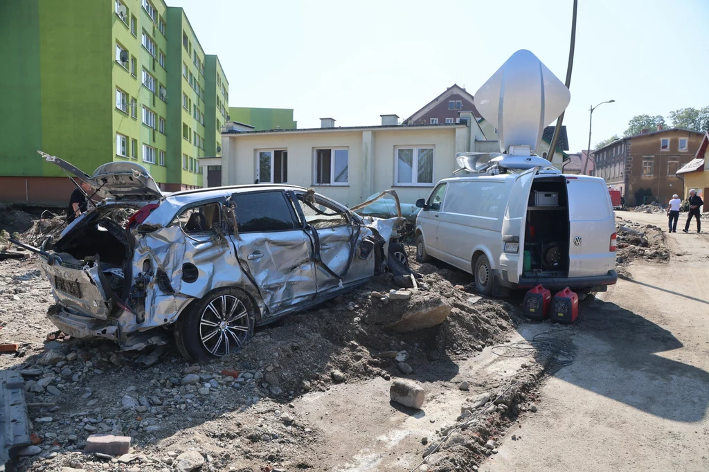 Stronie Śląskie po przejściu wielkiej wody