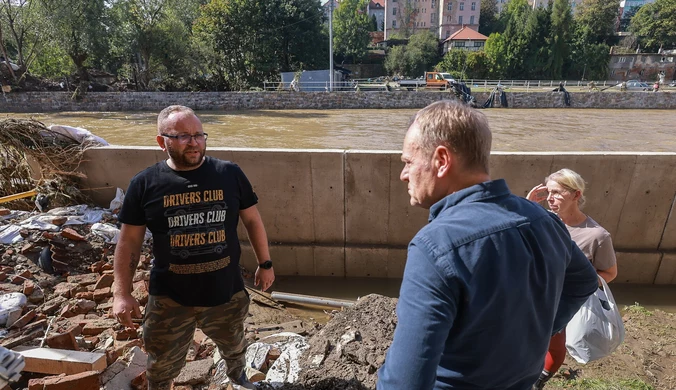 Polski sportowiec stracił w powodzi dorobek życia. Oto co powiedział Tuskowi. Nie gryzł się w język