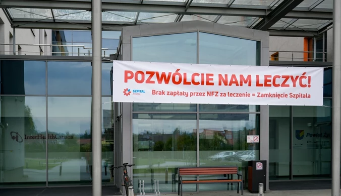 Szpital odwołuje przyjęcia. "Prosimy mieszkańców, aby ktoś dostał zawału"