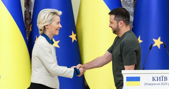 Przewodnicząca Komisji Europejskiej Ursula von der Leyen ogłosiła w piątek w Kijowie, że Unia Europejska udzieli Ukrainie 35 mld euro pożyczki. Będzie ona zabezpieczona zamrożonymi rosyjskimi aktywami; takie rozwiązanie uzgodniono w formacie G7. "Rosja żadnego dnia nie ustaje w atakowaniu infrastruktury energetycznej Ukrainy, dlatego dziękujemy Unii Europejskiej za wsparcie, które pomaga w jej utrzymaniu" - oświadczył prezydent Wołodymyr Zełenski.