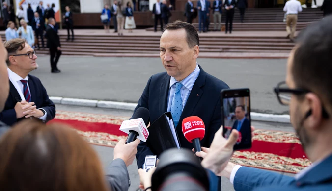 Ukraina oburzona słowami polskiego ministra. Radosław Sikorski odpowiada