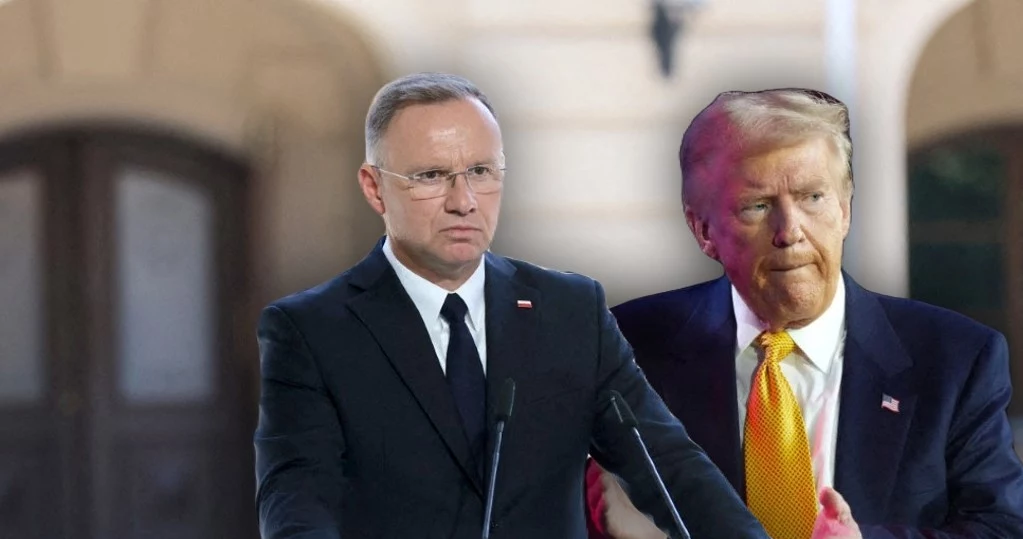 Andrzej Duda i Donald Trump