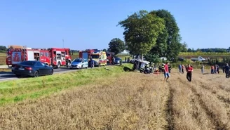 Dwie osoby nie żyją, kilkanaście jest rannych. Tragiczny wypadek busa