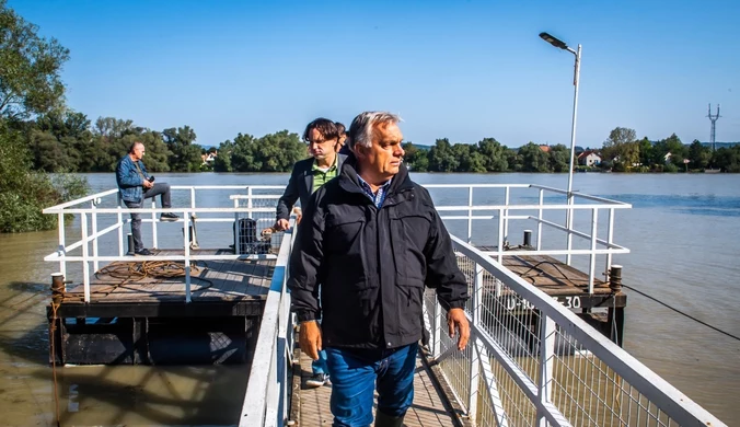 Viktor Orban nie chce pomocy po powodzi. Uderzył w UE