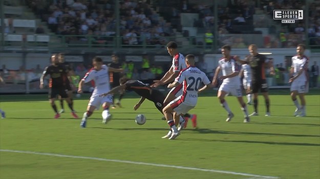 Skrót meczu Venezia FC - Genoa CFC. 