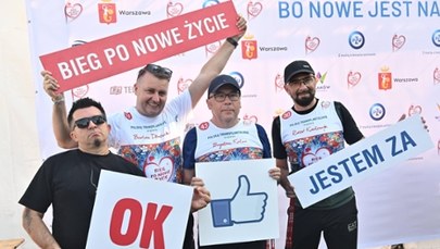 25. Bieg po Nowe Życie: Promowali transplantację i pomogli powodzianom 