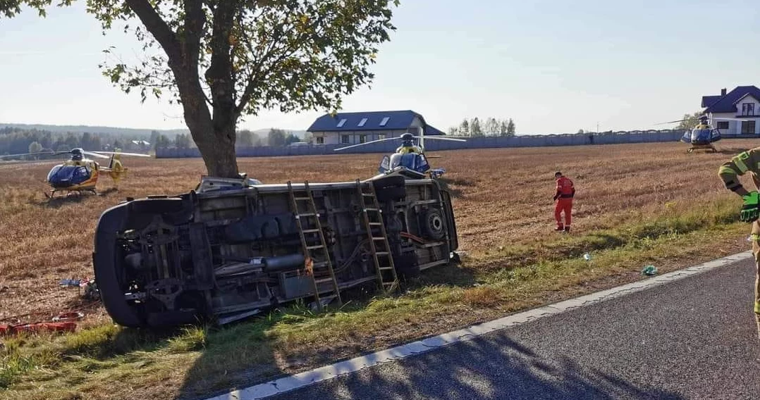 Wypadek z udziałem piłkarzy MZKS Alit 1980 Ożarów