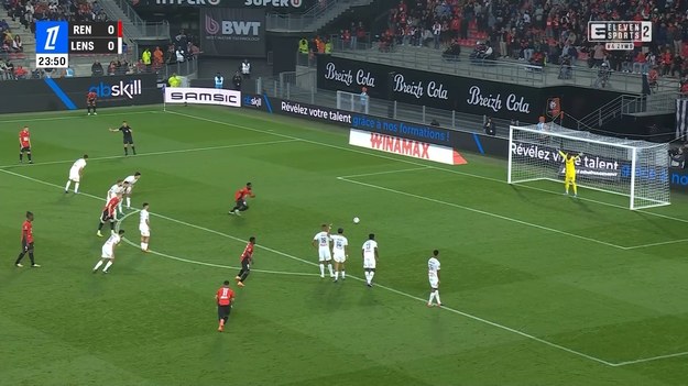 Skrót meczu Stade Rennais FC - RC Lens.