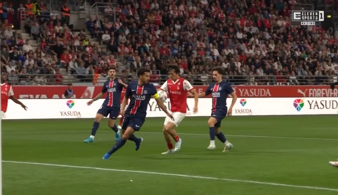 Stade de Reims - Paris Saint-Germain. Skrót meczu. WIDEO (Eleven Sports)