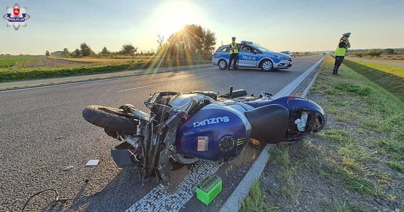 38-letni motocyklista zmarł po zderzeniu z łosiem na obwodnicy Kraśnika. To kolejny taki wypadek w regionie - w Opolu Lubelskim łoś zderzył się z autem osobowym. 