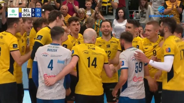 Skrót meczu PGE GieK Skra Bełchatów - KGHM Cuprum Stilon Gorzów. 