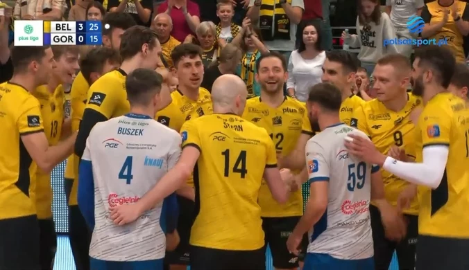 PGE GieK Skra Bełchatów - KGHM Cuprum Stilon Gorzów. Skrót meczu. WIDEO