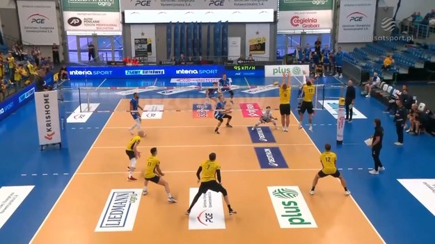 PGE GiEK Skra Bełchatów – Cuprum Stilon Gorzów 3:0 (25:18, 25:22, 25:15). Siatkówka/PlusLiga - 2. kolejka.

