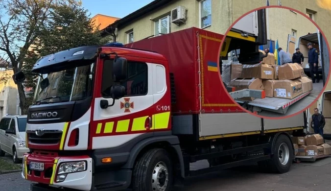 Paczki trafiły do sąsiada Polski. "Ukraina walczy, ale nie zapomina"