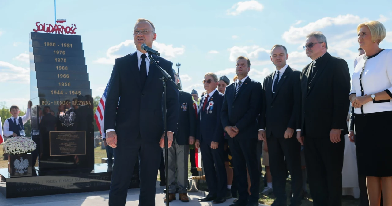 Andrzej Duda w tzw. amerykańskiej Częstochowie. Apelował do Polonii o udział w wyborach 