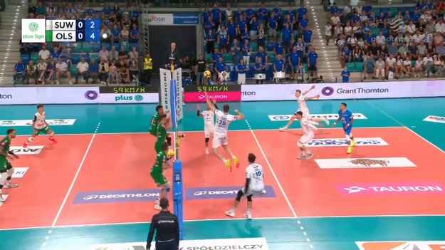 MKS Ślepsk Malow Suwałki – Indykpol AZS Olsztyn 3:1 (15:25, 25:15, 25:19, 25:19). Siatkówka/PlusLiga - 2. kolejka. 

