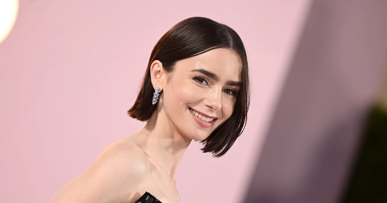  Lily Collins wie, co jest modne i zachwyca w stylizacji od polskiej projektantki. Ty też możesz tak wyglądać