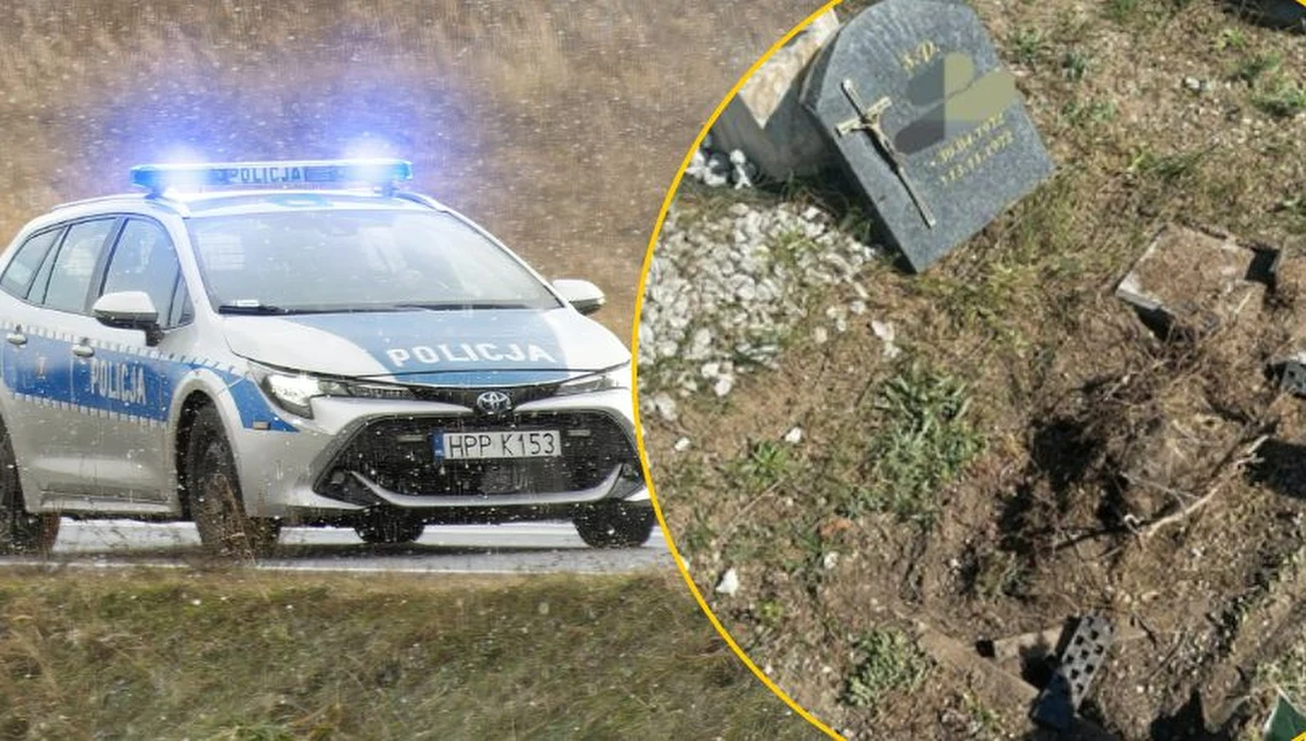 Do wstrząsającej kradzieży doszło na Cmentarzu Komunalnym w Wąglikowicach w powiecie kościerskim w Pomorskiem. Złodzieje zdemontowali i wynieśli nagrobek, bezczeszcząc miejsce spoczynku zmarłego dziecka. Sprawców poszukuje policja. Grozi im do 8 lat pozbawienia wolności. 