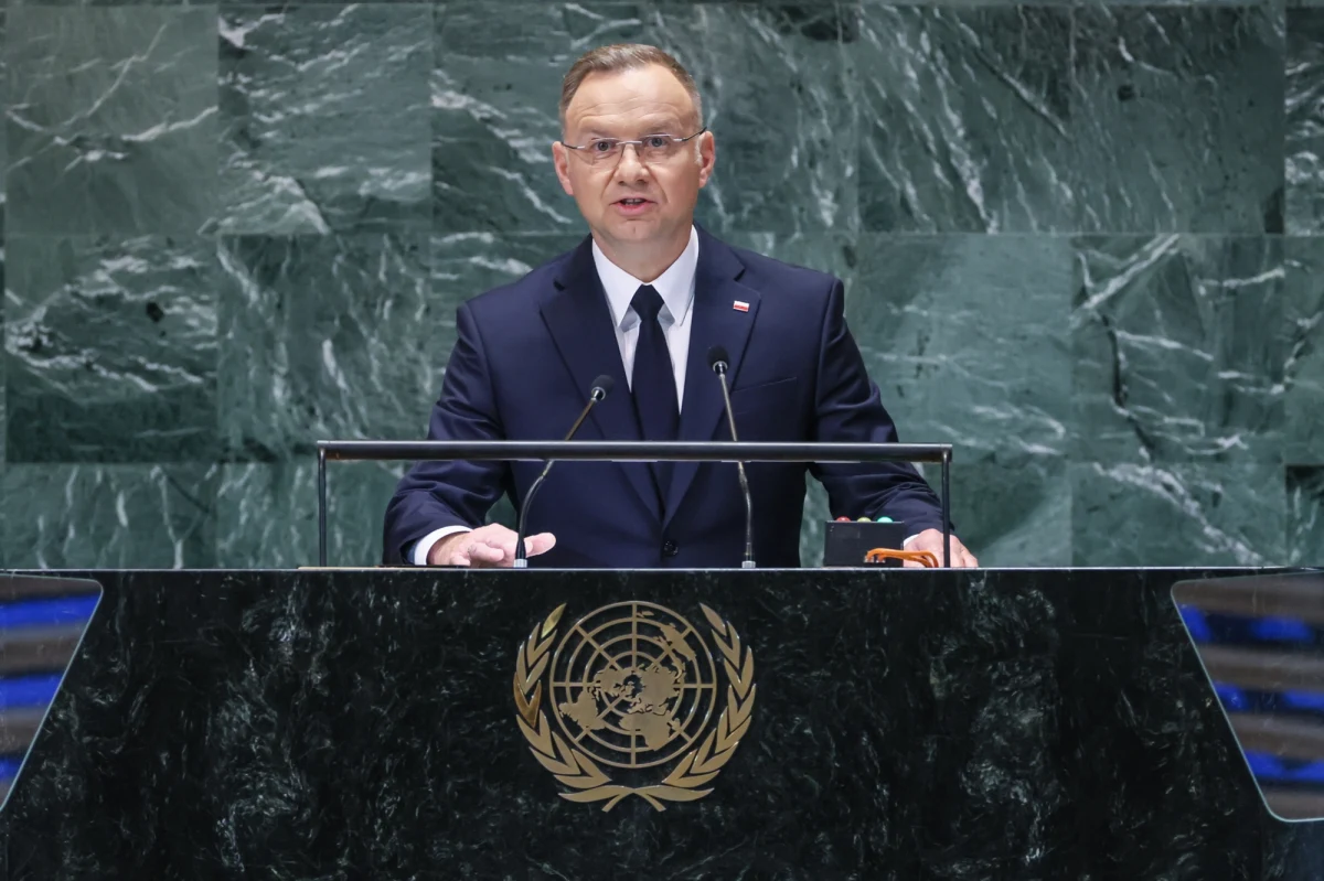 "Nie możemy zgodzić się z sytuacją, w której ci, którzy podważają porządek oparty na Karcie Narodów Zjednoczonych, rosną w siłę. Takim państwem jest Rosja, która zaatakowała Ukrainę. Konieczna jest poprawa skuteczności systemu Narodów Zjednoczonych" – mówił w Nowym Jorku prezydent Andrzej Duda.