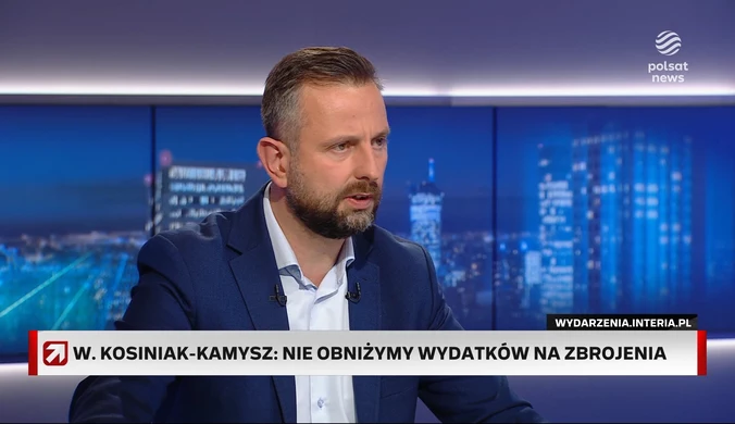 Władysław Kosiniak-Kamysz w „Gościu Wydarzeń”: Nie obniżymy wydatków na zbrojenia