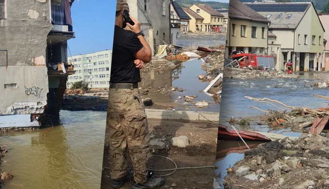 Docierali do ludzi, zanim dojechało wojsko. "Skala problemu niewyobrażalna"