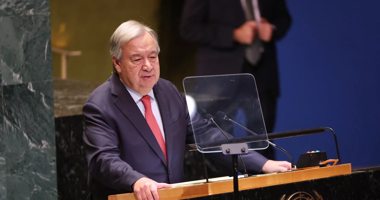 Sekretarz generalny ONZ Antonio Guterres