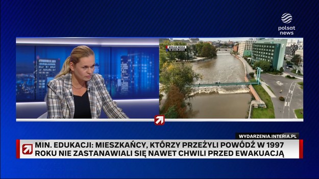 Bogdan Rymanowski dopytał Barbarę Nowacką o zarzuty stawiane Donaldowi Tuskowi. Przytoczył wypowiedź Beaty Szydło, w której ta oskarża premiera o zrzucanie odpowiedzialności na bobry.- Poważna polityka jest teraz skoncentrowana na pomocy obywatelom i obywatelkom. Czy musimy rozmawiać o wypowiedziach byłej premier, która zajmuje się bobrami? - spytała minister. - Wilczym prawem opozycji jest pisanie czegokolwiek. Moim prawem jest powiedzieć, że to nie jest temat na "rozkminianie" twittów Beaty Szydło - podkreśliła.