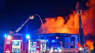 Wielki pożar w Kielcach. Apel do mieszkańców