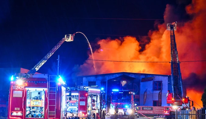 Wielki pożar w Kielcach. Apel do mieszkańców