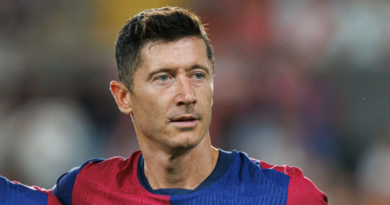 Robert Lewandowski w barwach FC Barcelona