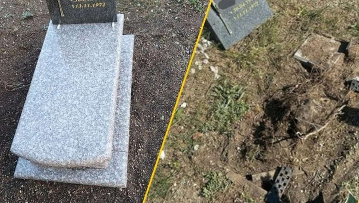 Do 8 lat pozbawienia wolności grozi 37-latkowi, którego zatrzymali kościerscy kryminalni w środę rano. Mężczyzna przyznał się do kradzieży fragmentu nagrobka dziecka z cmentarza w Wąglikowicach na Kaszubach. Płytę nagrobną odnaleziono we wtorek w lesie pod warstwą mchu.