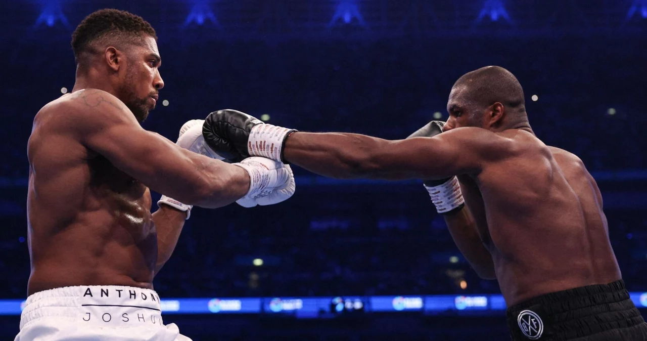 Anthony Joshua i Daniel Dubois