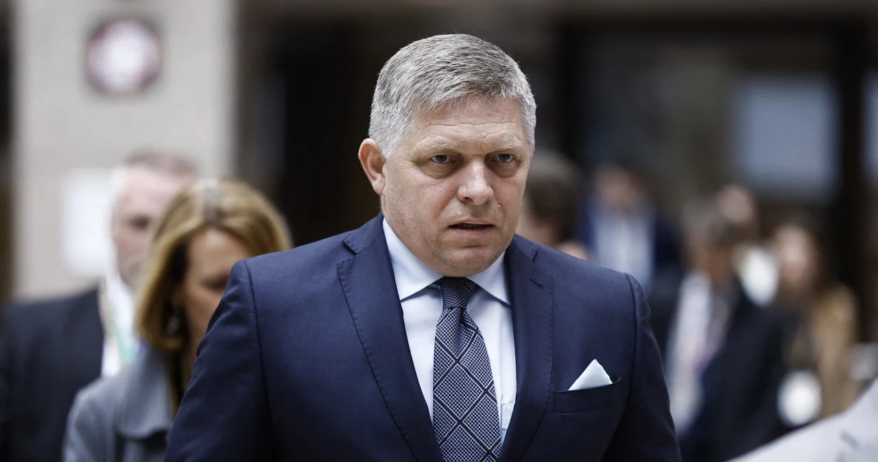 Premier Słowacji Robert Fico